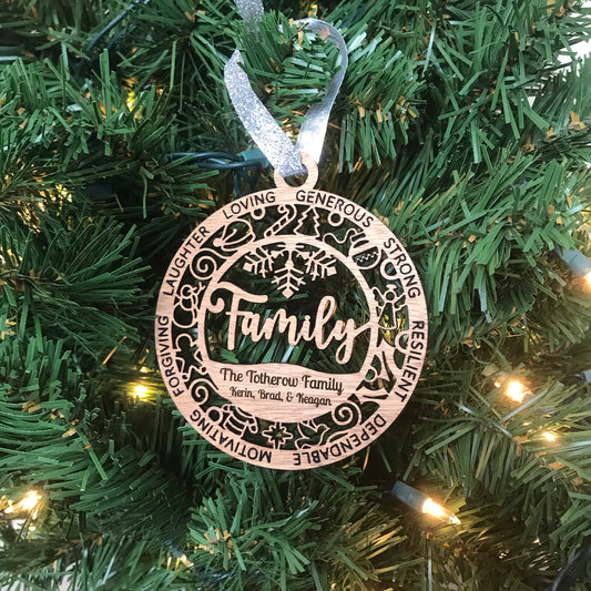 Personalized Family Ornaments!