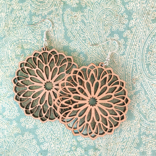 Flower Mandala Earrings