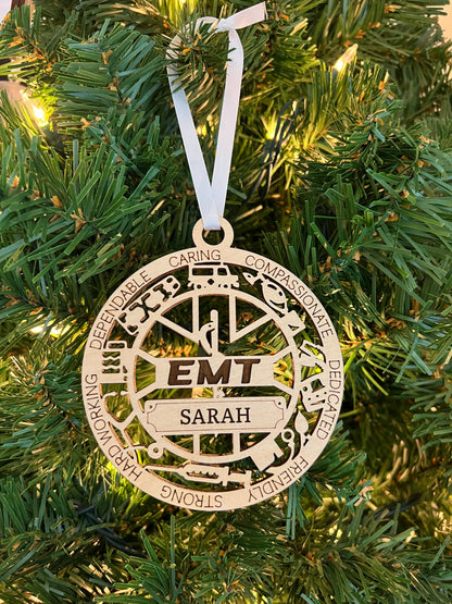 Personalized EMT Ornaments!