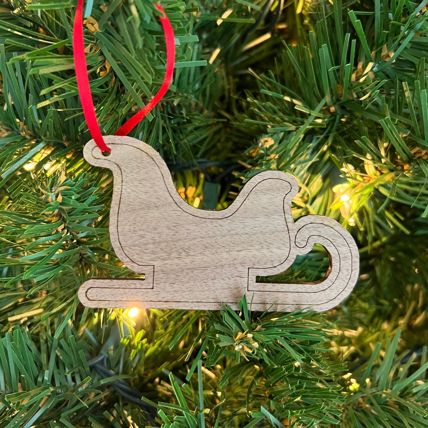 Personalized Sleigh Ornament