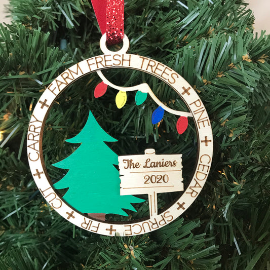 Personalized Family Tree Ornaments!