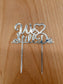 Personalized Cake Topper / Birthday Cake Topper / Wedding Cake Topper